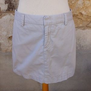Gap zipper front skirt ladies Size 4